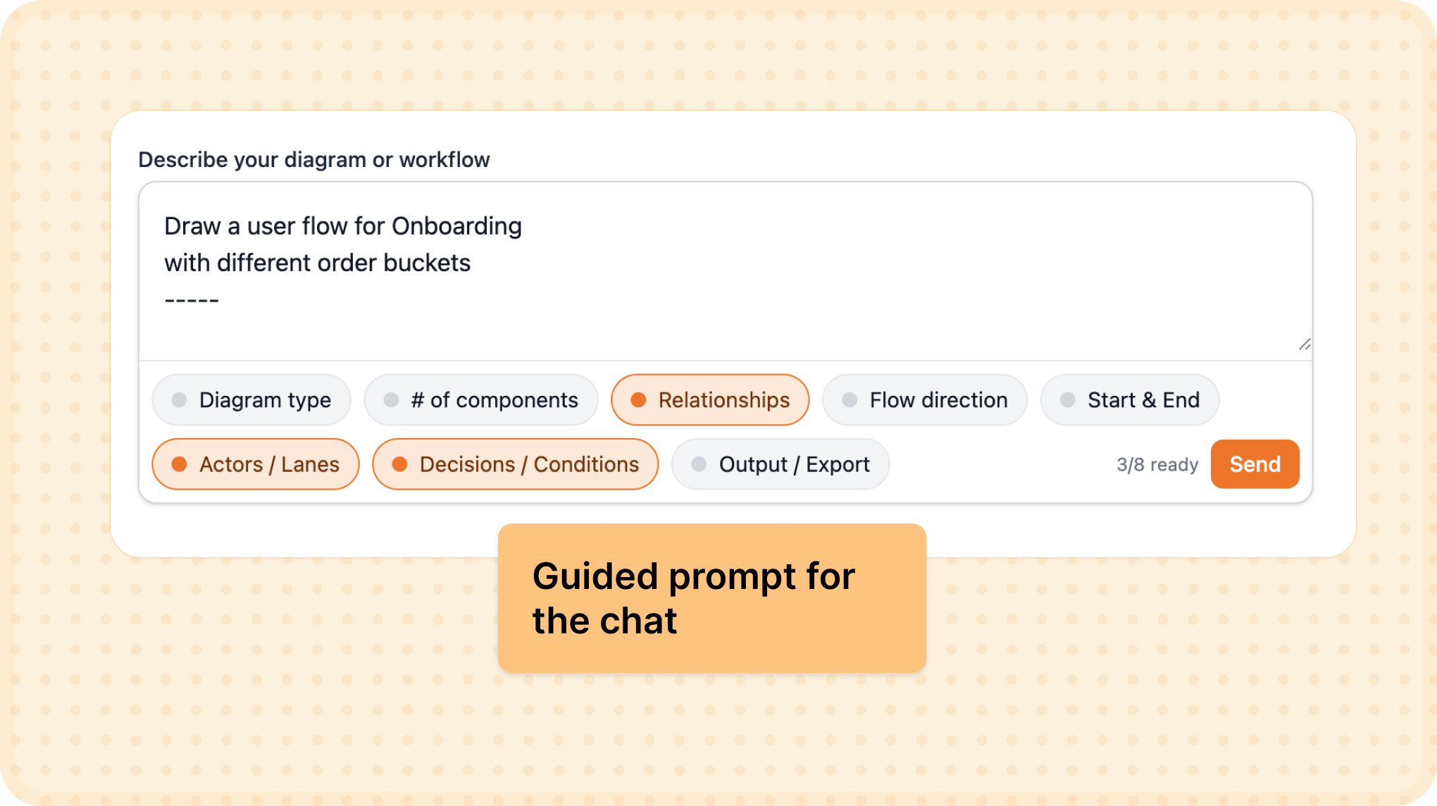 Guided onboarding cards