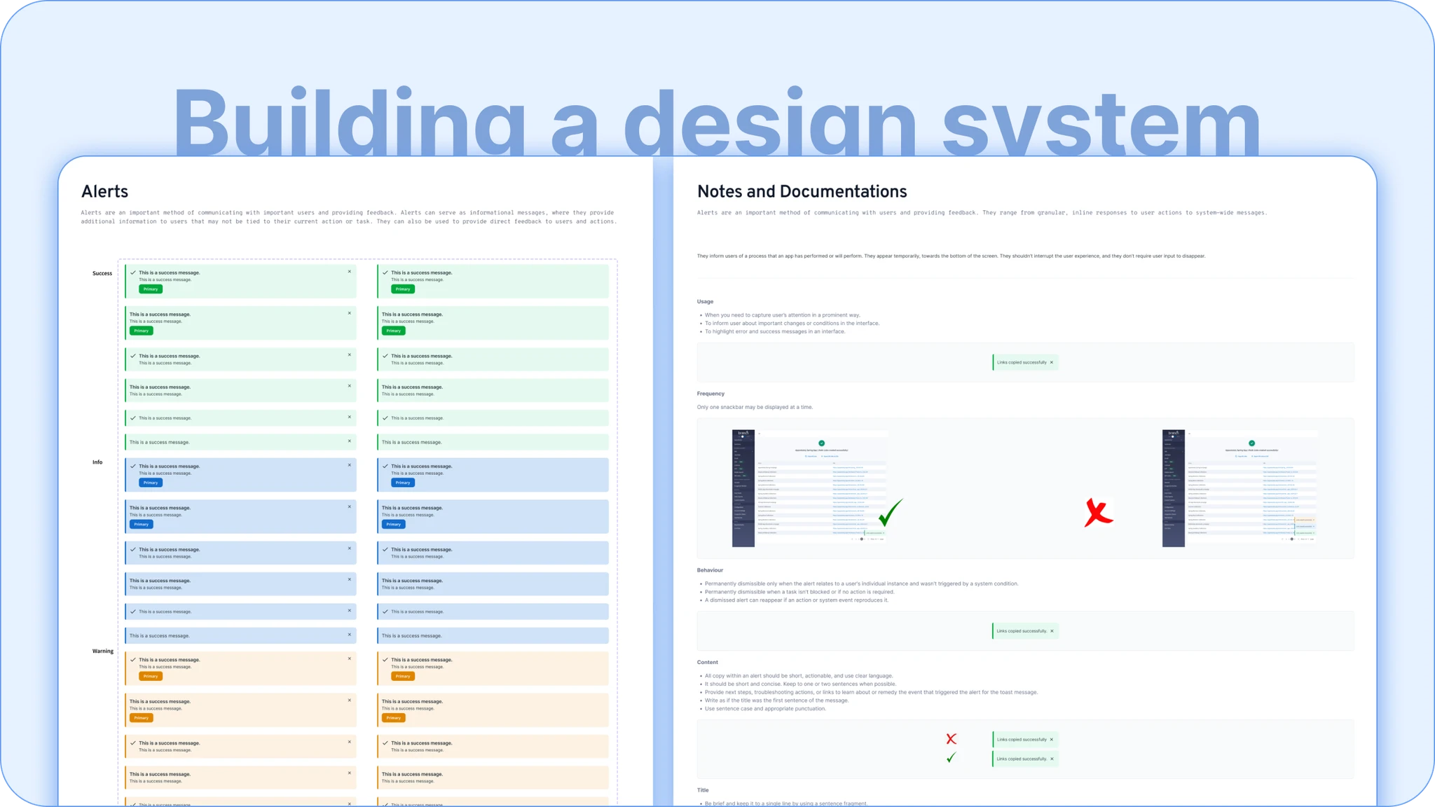 Branch Design Library components