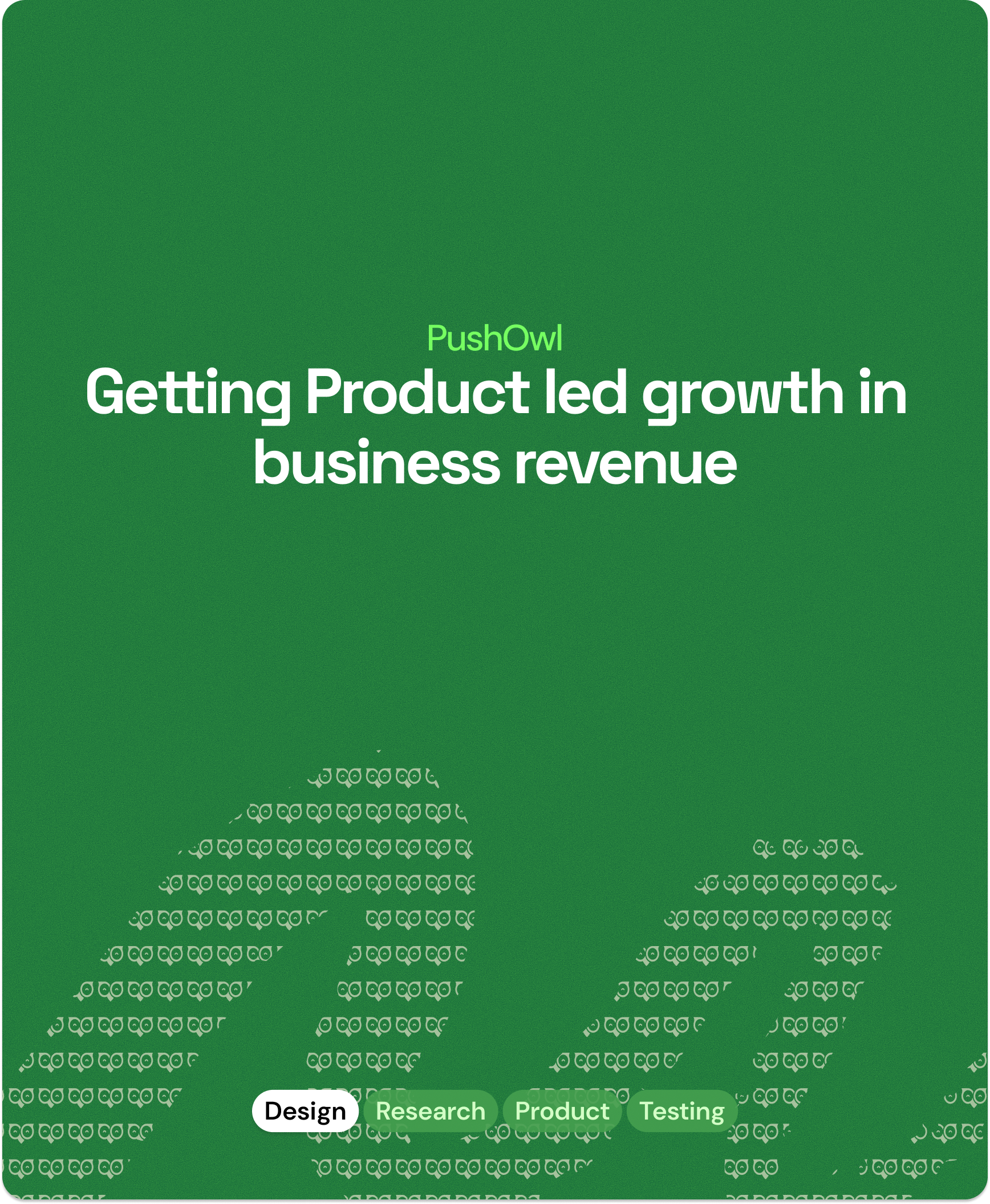 PushOwl — Getting Product led growth in business revenue
