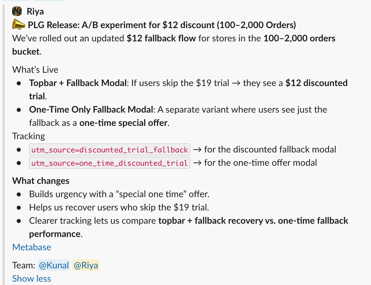Phased rollout plan showing staged launch by cohort