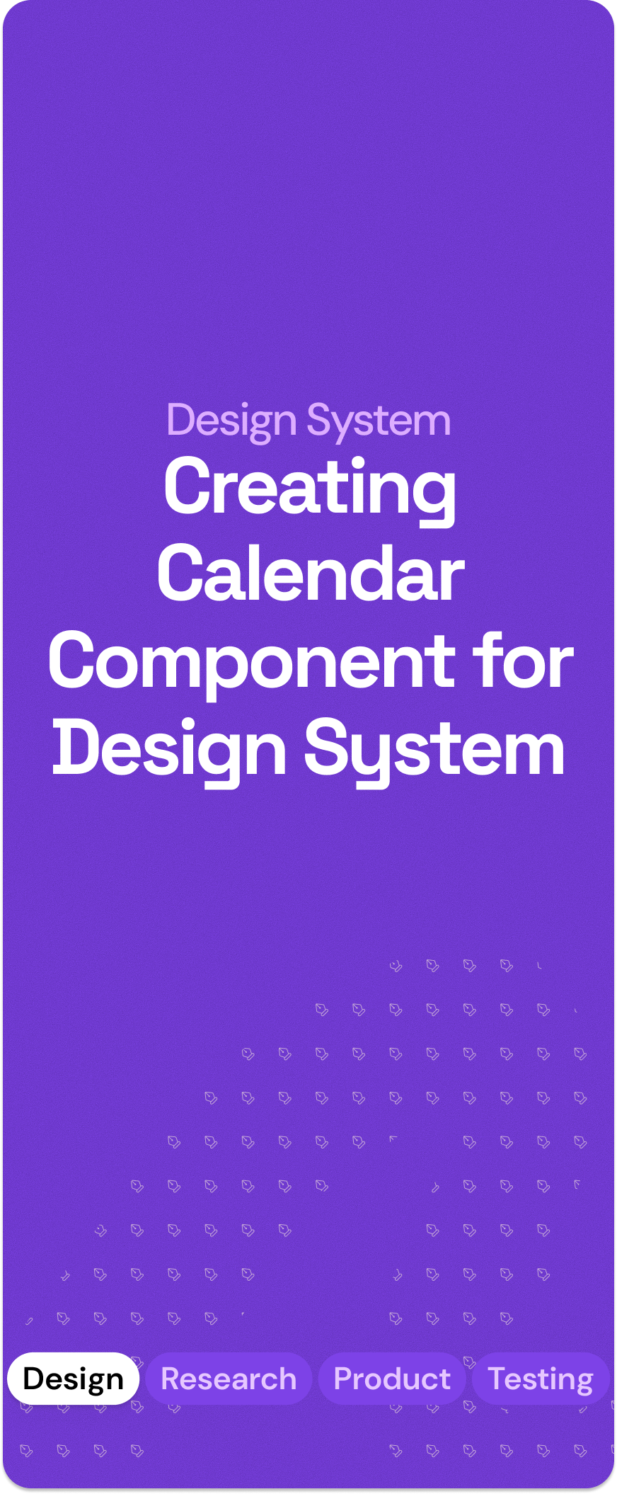 Creating Calendar Component for Design System